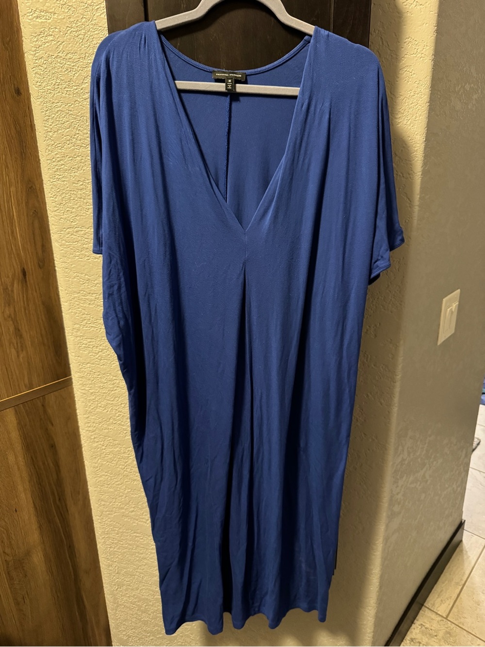 Universal Standard Royal Blue V-Neck Dress